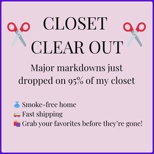 EVERYTHING MUST GO!!